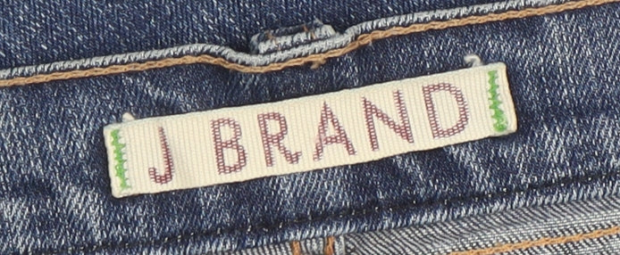 J Brand Women's Blue Mid Rise Skinny Stretch Jeans Size 27