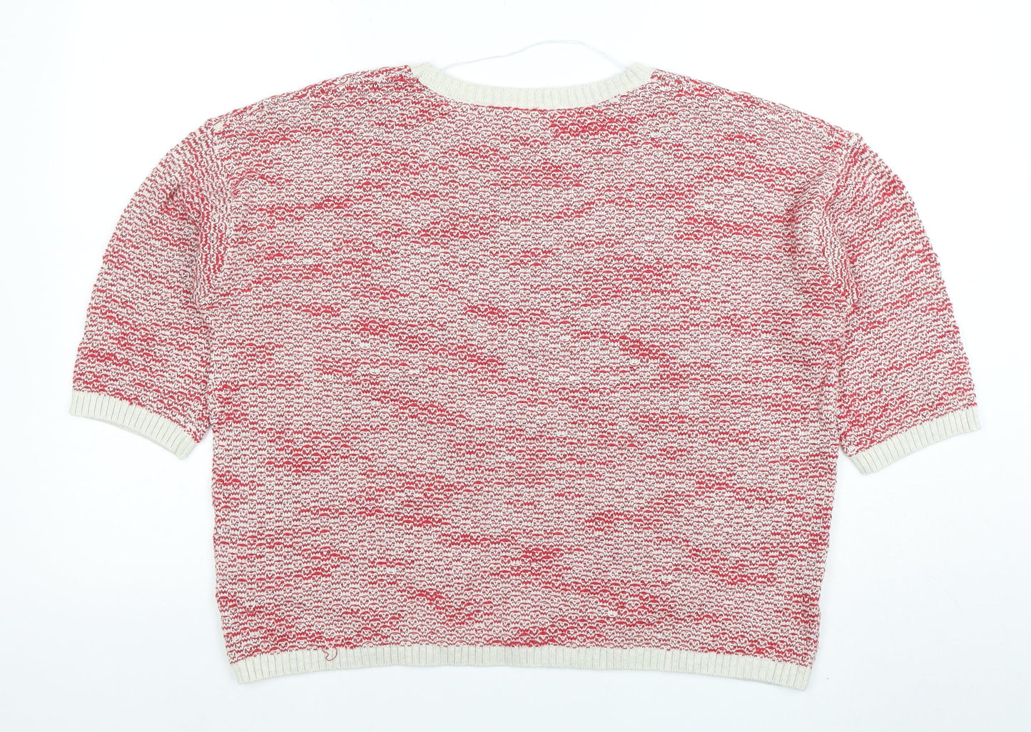 Seasalt Cornwall Women's Multicoloured Cotton Bamboo Knit Jumper Size 18