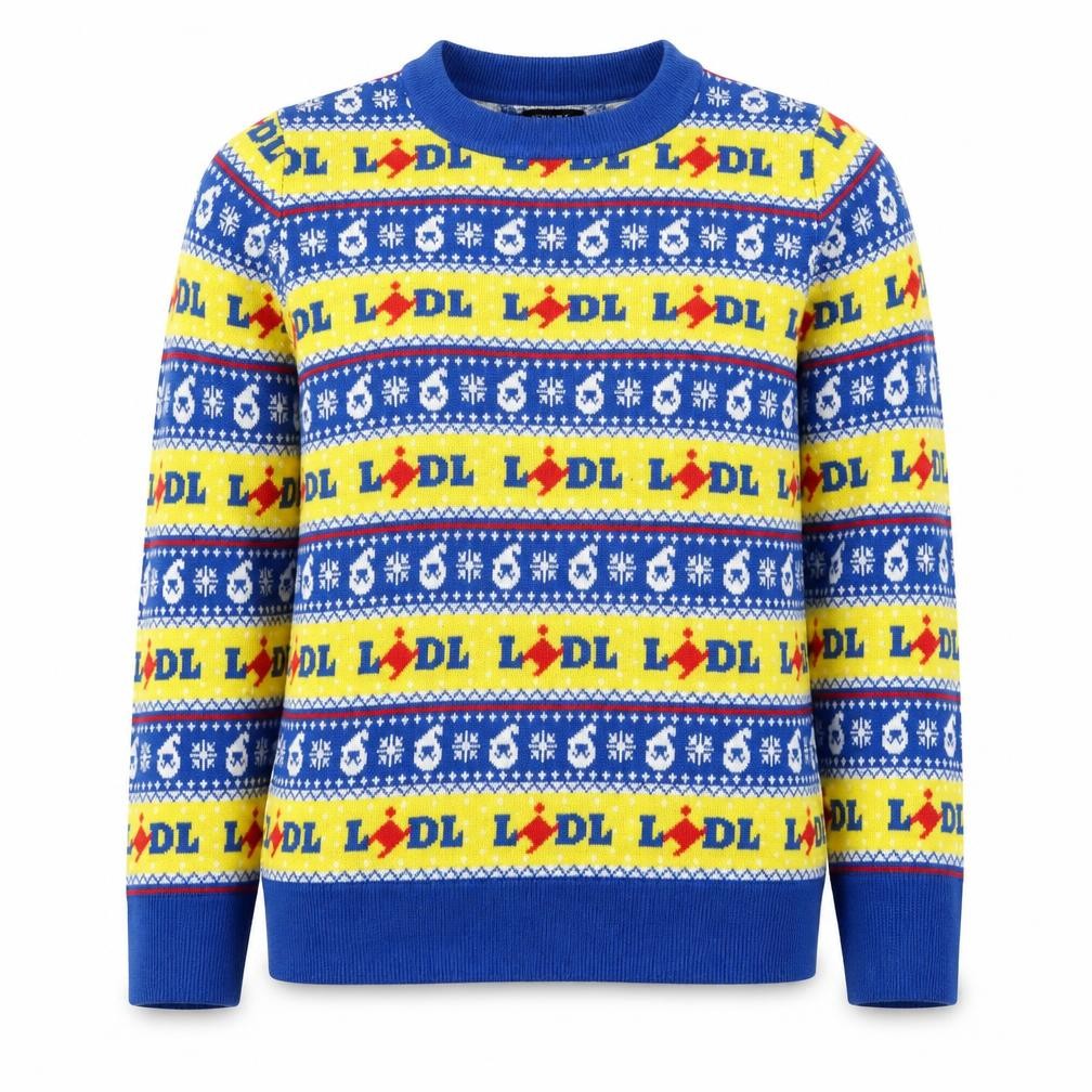 ESMARA Women's Multicoloured L Fair Isle Ugly Jumper
