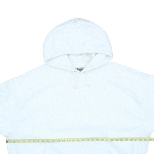Champion Men’s White 2XL Pullover Hoodie Fleece Sweatshirt