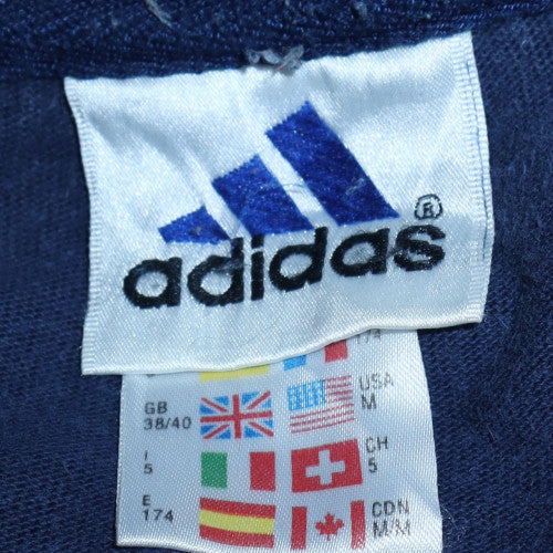 Adidas Men's Blue Crew Neck Pullover Sweatshirt Size M