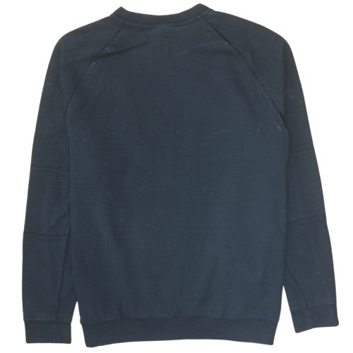 Nike Womens Black XL Pullover Crew Neck Logo Sweatshirt