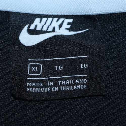 Nike Womens Black XL Pullover Crew Neck Logo Sweatshirt