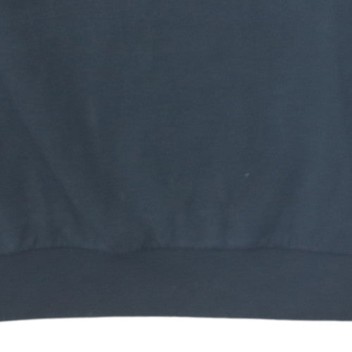 Nike Womens Black XL Pullover Crew Neck Logo Sweatshirt