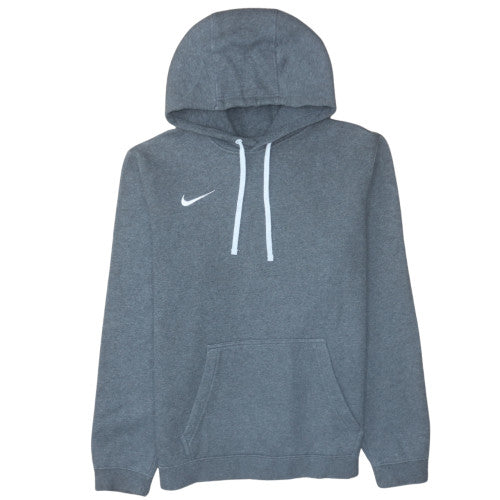 Nike Men's Grey Pullover Hoodie Medium Fleece Athletic Classic