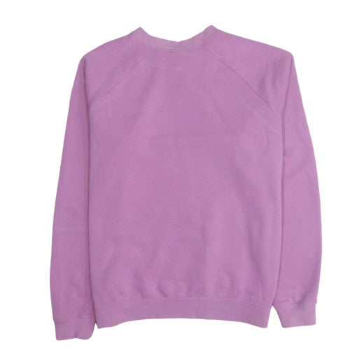 Nike Womens Pink Crew Neck Long Sleeve Pullover Sweatshirt M