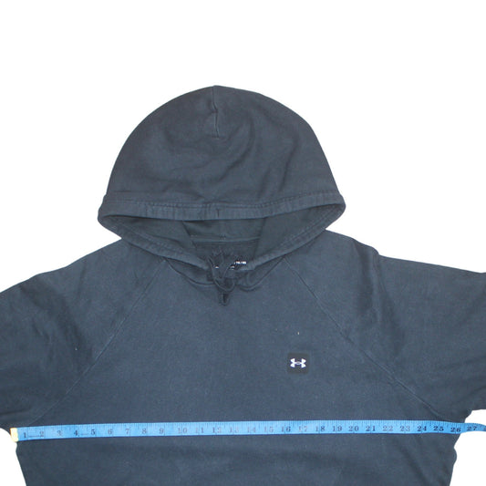Under Armour Men's Black XL Pullover Hoodie Fleece Loose Fit Sweatshirt