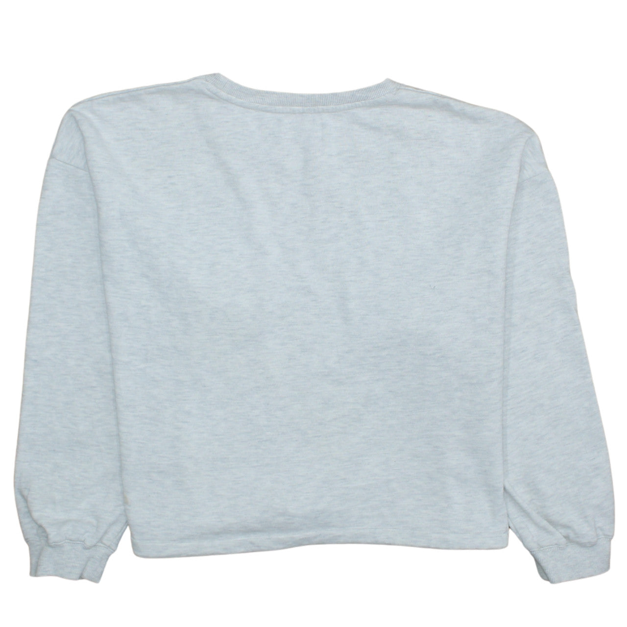 Diesel Womens Grey Pullover Sweatshirt L Logo Crew Neck Casual