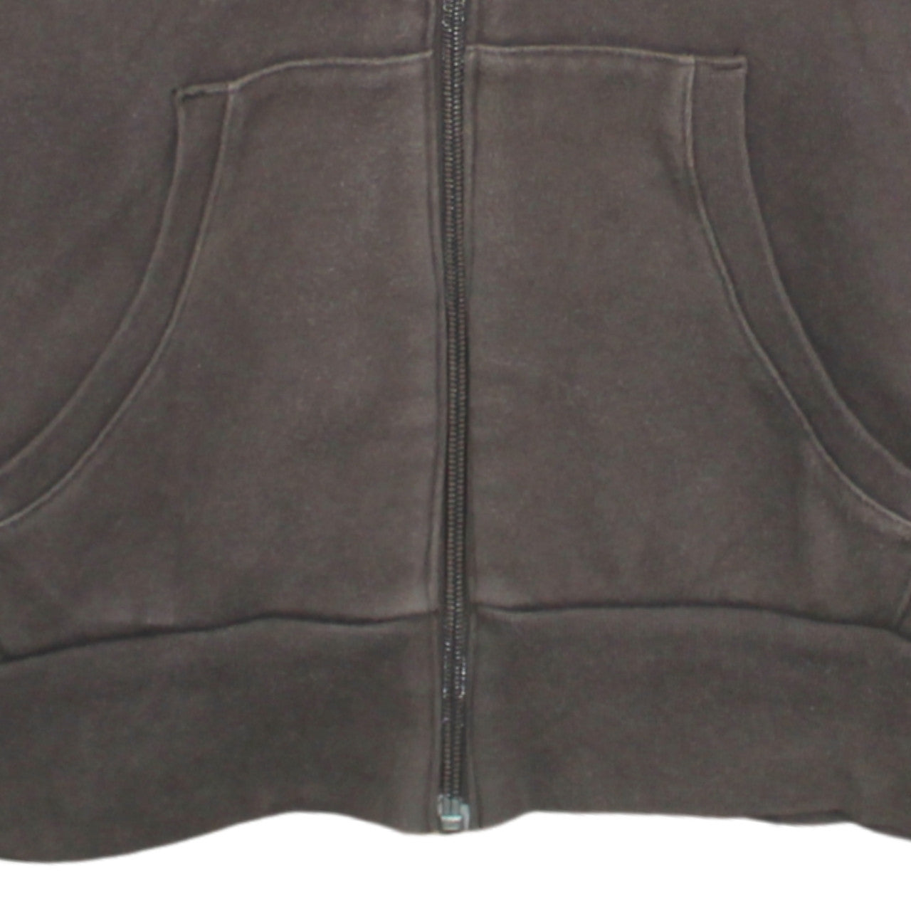 Nike Women Brown Full Zip Hoodie M Fleece Lined Casual Sweatshirt