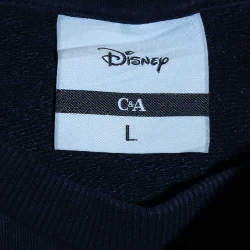 Disney C&A Women's Navy Mickey Mouse Pullover Sweatshirt L