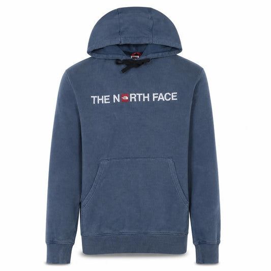 The North Face Men's Blue Pullover Hoodie S Regular Fit
