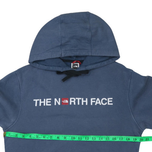 The North Face Men's Blue Pullover Hoodie S Regular Fit
