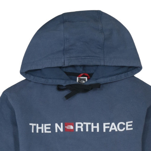 The North Face Men's Blue Pullover Hoodie S Regular Fit