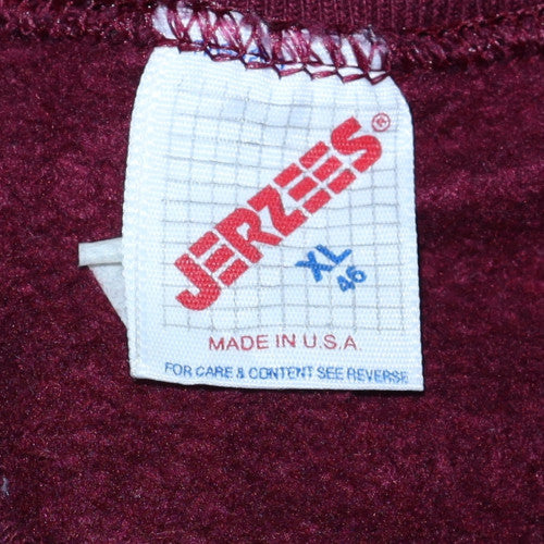 Jerzees Women’s Burgundy Hard Rock Cafe Nassau Pullover Sweatshirt XL
