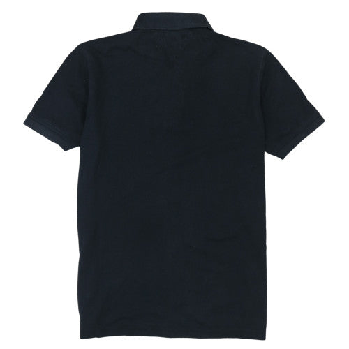 Tommy Hilfiger Men's Black Cotton Regular Fit Polo Shirt XL