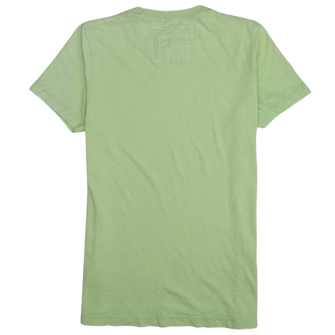 Abercrombie & Fitch Men's Green Crew Neck Muscle Fit T-Shirt Size L