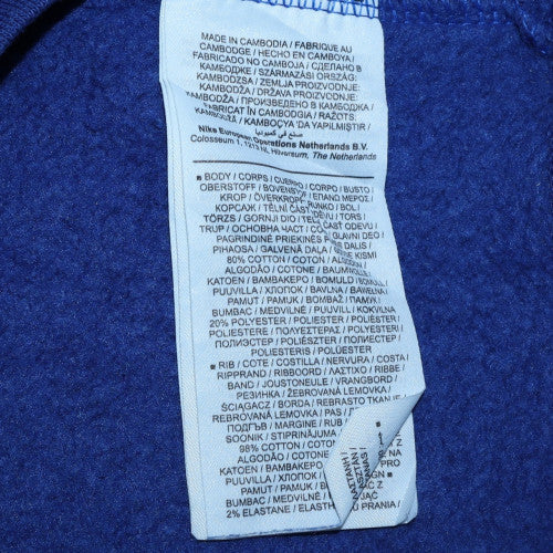 Nike Air Men's Blue Small Crew Neck Pullover Sweatshirt