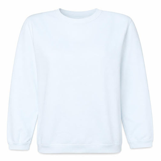 Champion Women's White Pullover Sweatshirt L Classic Fit