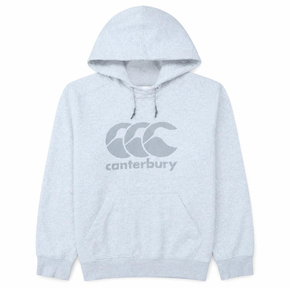 Canterbury Men's Grey Pullover Hoodie M Fleece Sportswear
