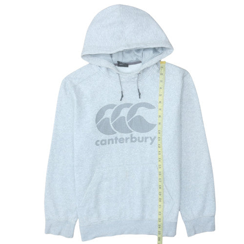 Canterbury Men's Grey Pullover Hoodie M Fleece Sportswear