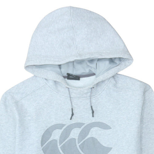 Canterbury Men's Grey Pullover Hoodie M Fleece Sportswear