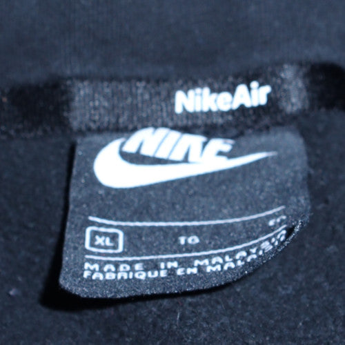 Nike Air Men's Black XL Pullover Hoodie Fleece Sweatshirt