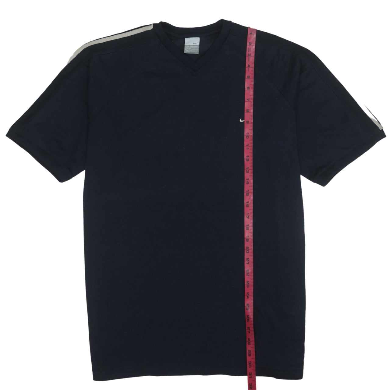 Nike Men's Navy V-Neck Short Sleeve T-Shirt L