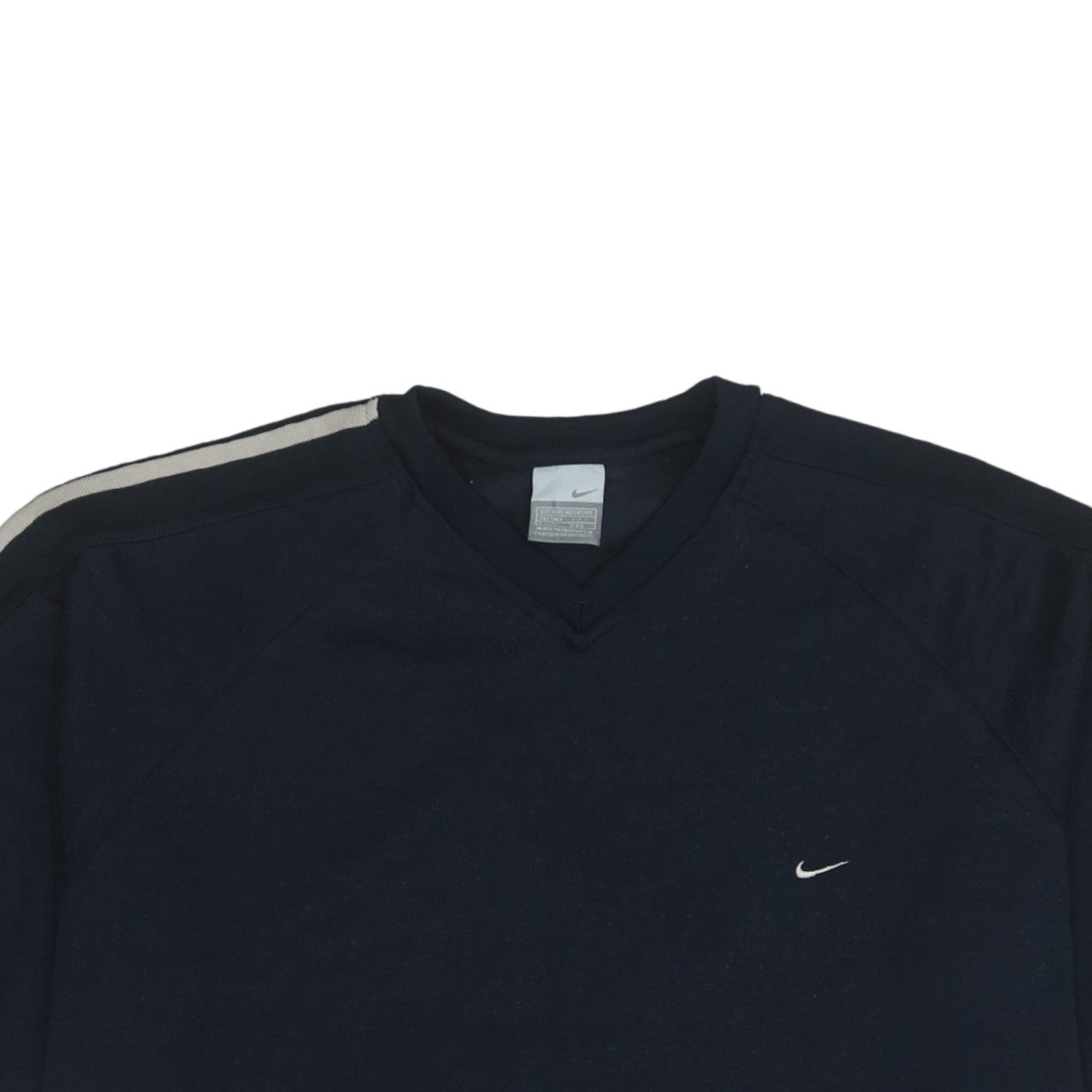 Nike Men's Navy V-Neck Short Sleeve T-Shirt L