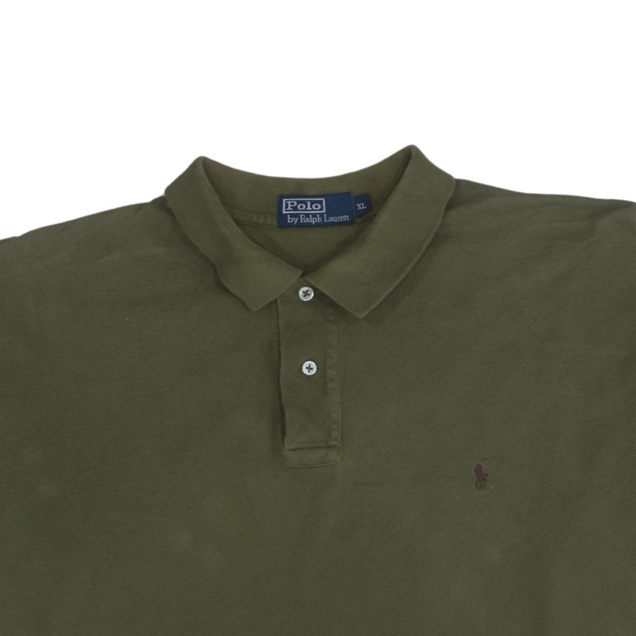 Ralph Lauren Men's Green XL Classic Cotton Polo Shirt