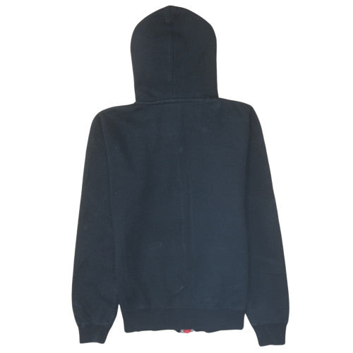 Nike Womens Black Full Zip Hoodie M Hooded Sweatshirt