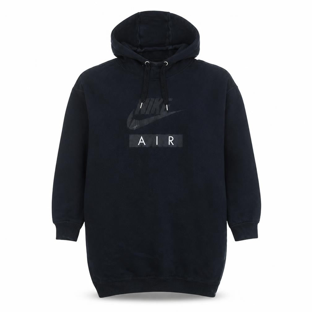 Nike Women’s Black Small Pullover Hoodie Sweatshirt with Logo Print