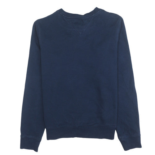 Tommy Jeans Men's Blue Regular Fit Crew Neck Sweatshirt Size S