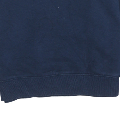 Tommy Jeans Men's Blue Regular Fit Crew Neck Sweatshirt Size S