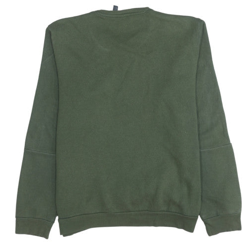 Adidas Men’s Green Crew Neck Pullover Sweatshirt Size M