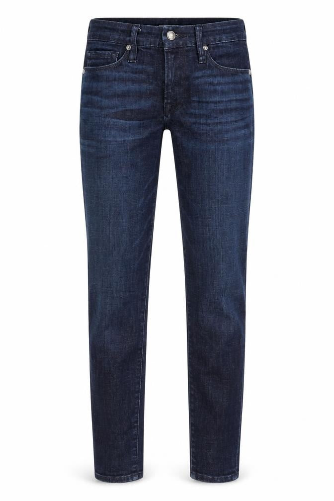 Good American Men's Blue Slim Fit Skinny Denim Jeans 26W Dark Wash