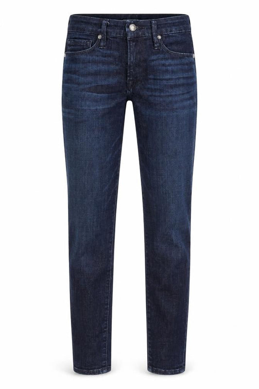 Good American Men's Blue Slim Fit Skinny Denim Jeans 26W Dark Wash