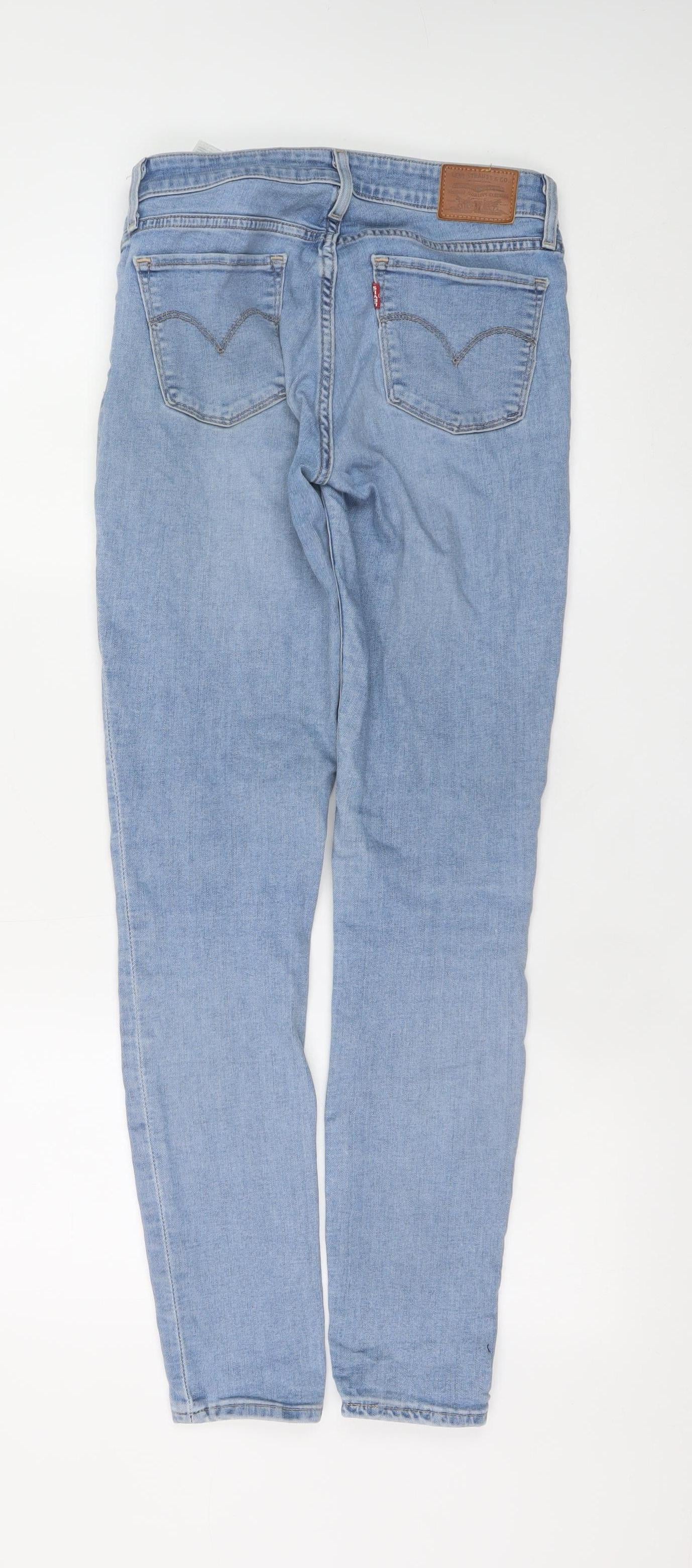 Levi's 711 Skinny Women's Blue Slim Fit Denim Jeans Size 26
