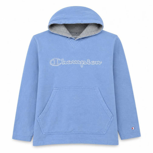 Champion Girls Blue Pullover Hoodie 13-14 Years Logo Cotton Hoodie