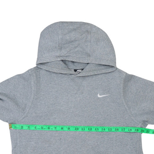 Nike Boys Grey Pullover Hoodie XL 13-15 Years Fleece Sweatshirt