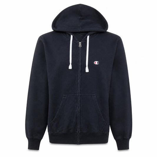 Champion Men's Black Full Zip Hoodie Size M Regular Fit