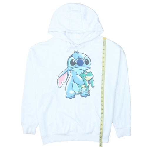 Primark Disney Stitch White Hoodie Women S Pullover Graphic Print