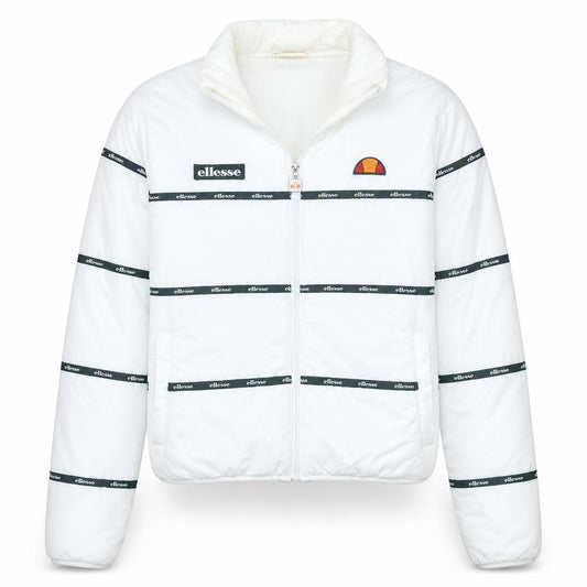 Ellesse Womens White UK 6 Puffer Windbreaker Jacket Polyester Lined