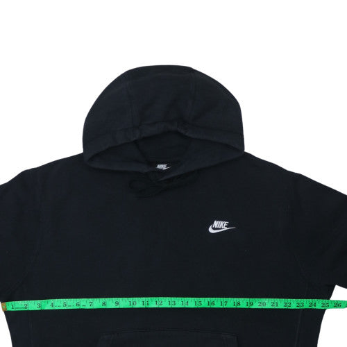 Nike Men's Black Pullover Hoodie M Regular Fit Fleece Sportswear