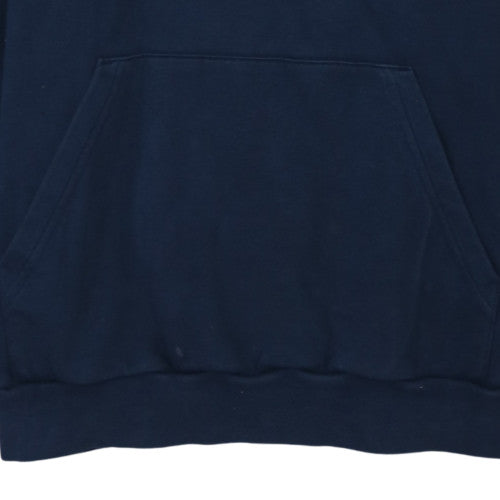 Adidas Boys Blue Pullover Hoodie 13-14 Years Regular Fit Fleece Sweatshirt