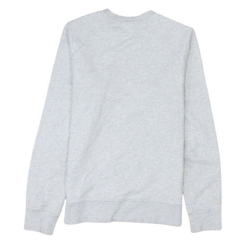 Carhartt Men Grey S Pullover Crew Neck Fleece Sweatshirt