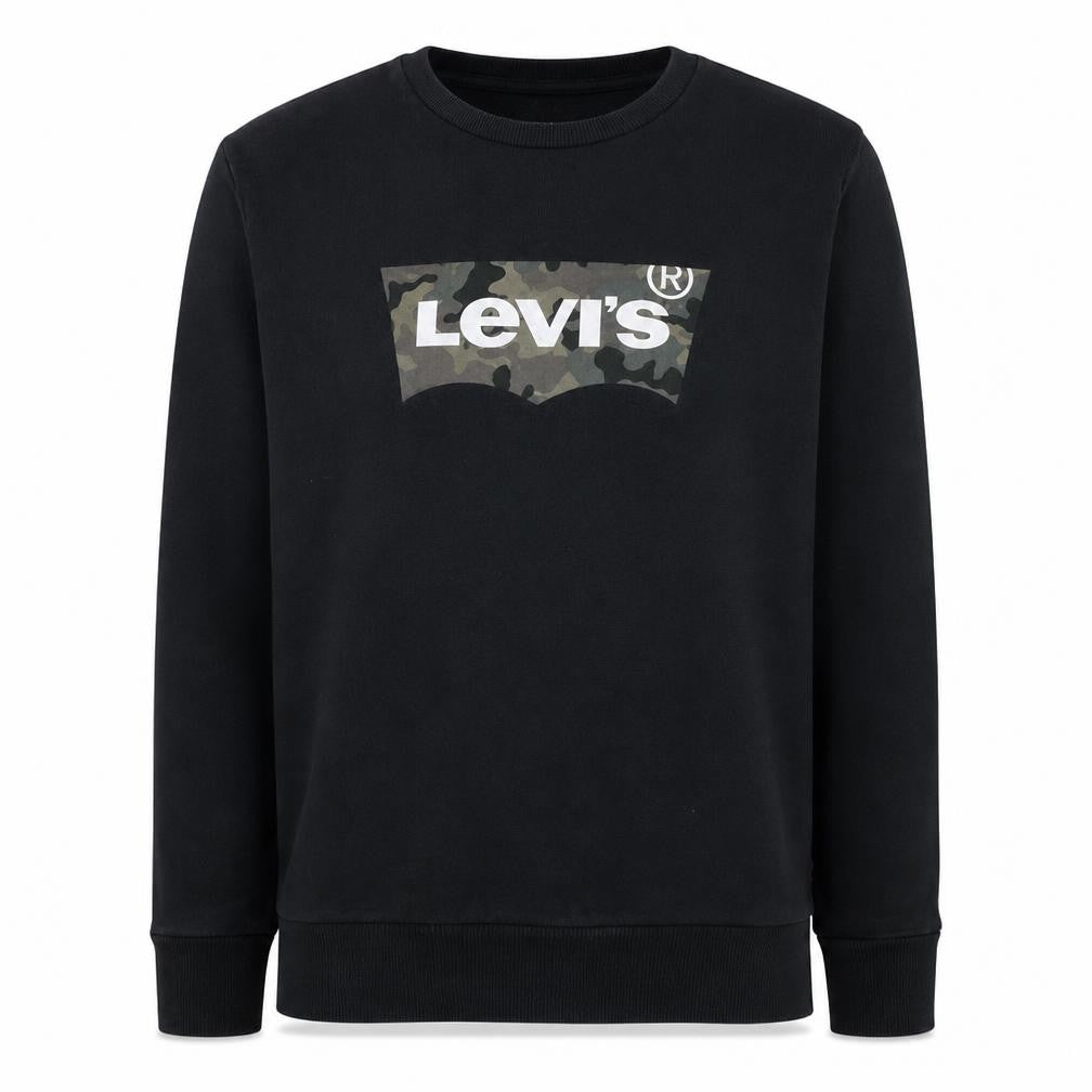 Levi's Men's Black Logo Pullover Sweatshirt Size S