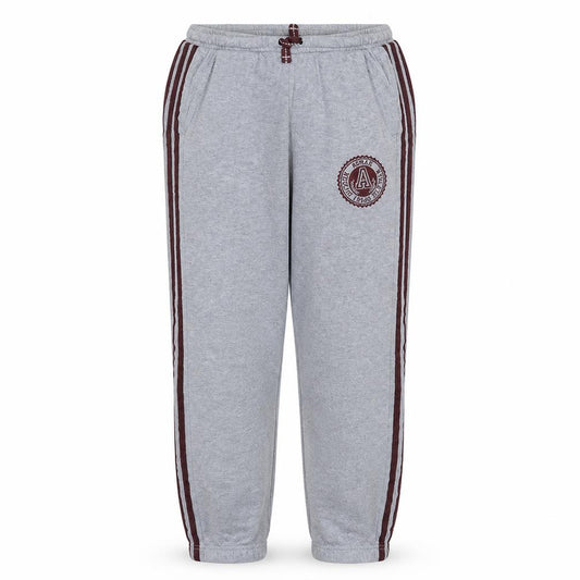 Adidas Boys Grey Jogger Sweatpants Size 146 Athletic Track Pants