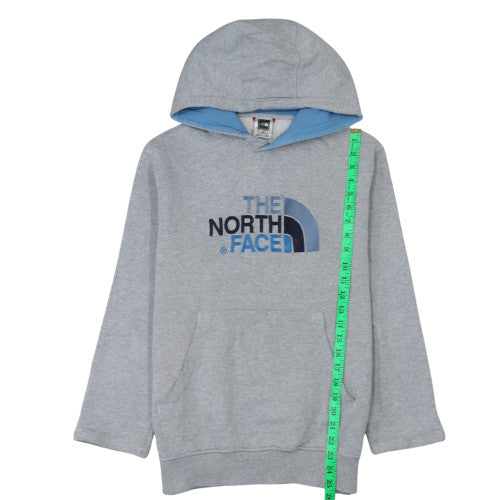 The North Face Men's Grey Pullover Hoodie M Outdoor Fleece