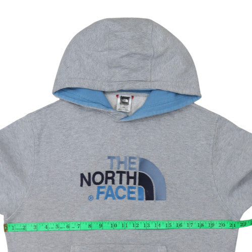 The North Face Men's Grey Pullover Hoodie M Outdoor Fleece