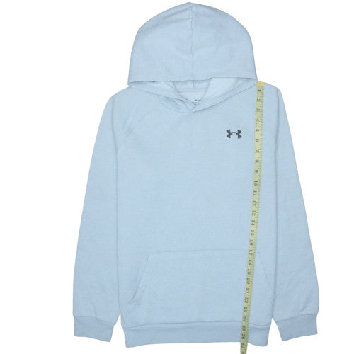 Under Armour Boys Blue XL Pullover Fleece Hoodie ColdGear